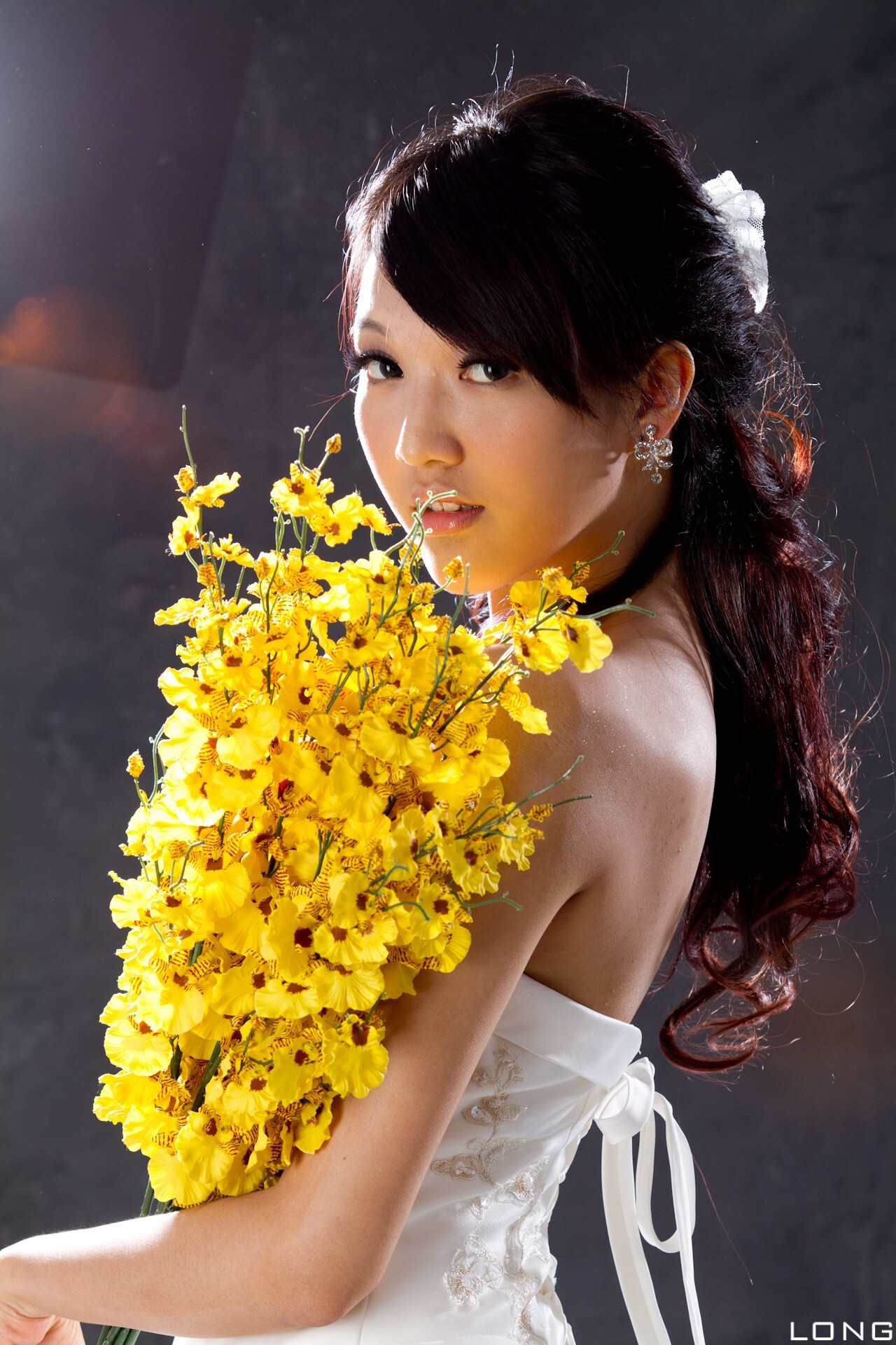 棚拍]Jill 瑋廷 婚紗之白 Beauty性感美女写真套图